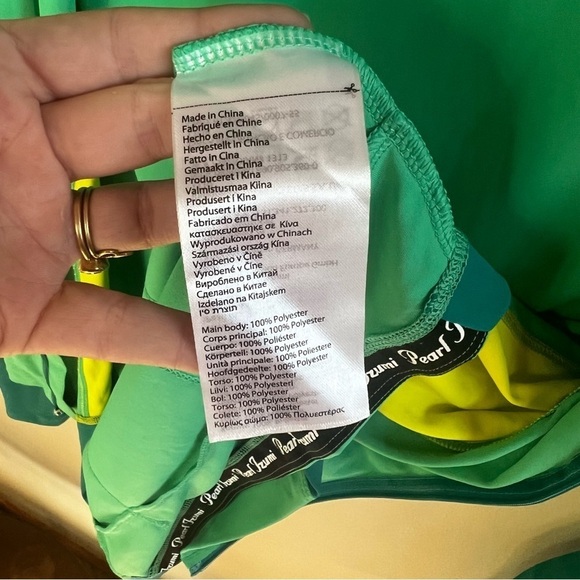 Pearl Izumi Size XL Women Elite Ride Symphony Cycling Zip Long Sleeve green - Picture 7 of 11